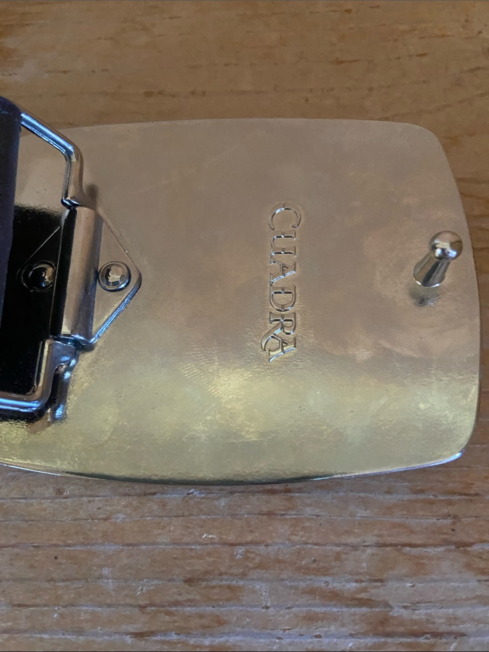 Cuadra Belt Leather Brown Buckle 110/44 XL - Picture 6 of 10